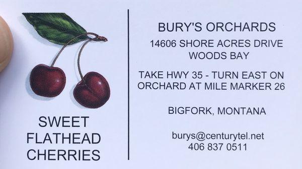 Bury’s Orchard