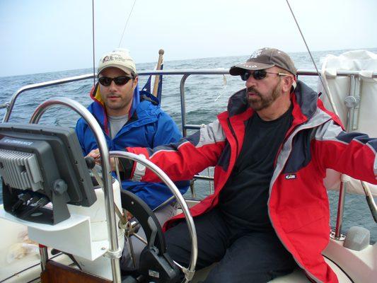 Cooler weather sailing.