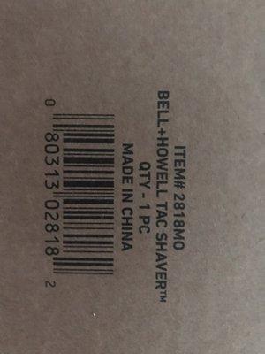 Bell and Howell
