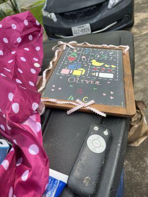 From my daughter's birth.