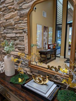 Lobby just inside entry-way