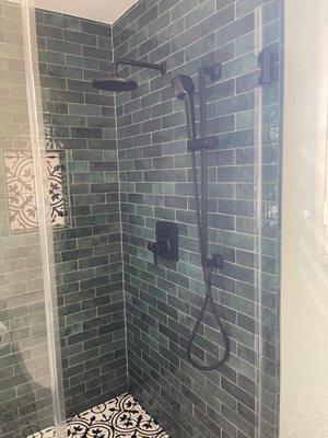 Custom Stand up Shower