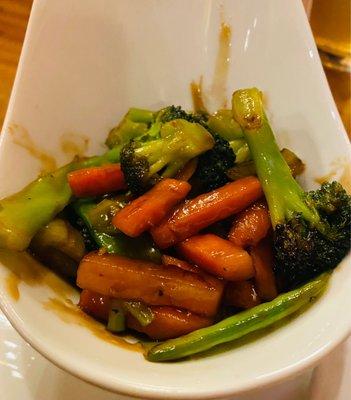 Extra veggies for the Beef and Potatoes