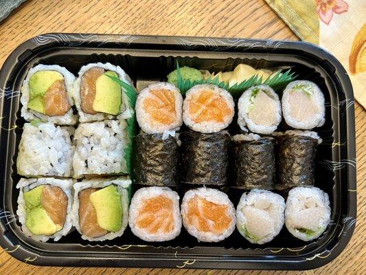 3 roll Lunch special