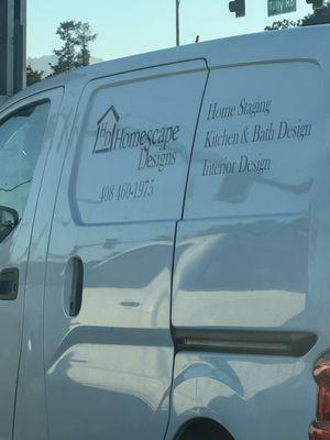 Their company vehicle