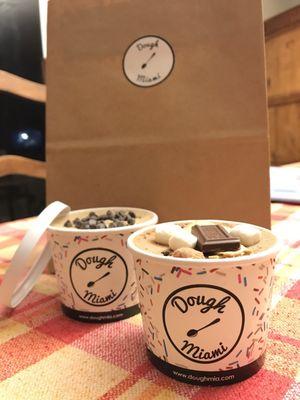 Traditional Cookie Dough & S'mores Cookie Dough