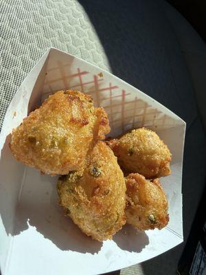 Jalapeño hush puppies
