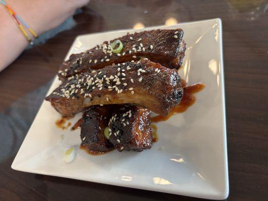 Korean sticky ribs
