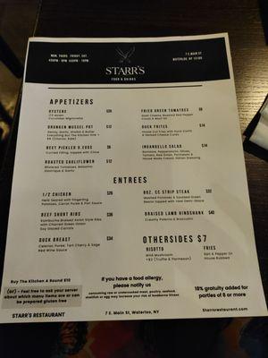 Starr's Restaurant