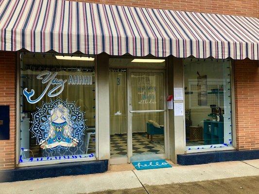 Our location in historic revitalized downtown York, SC.