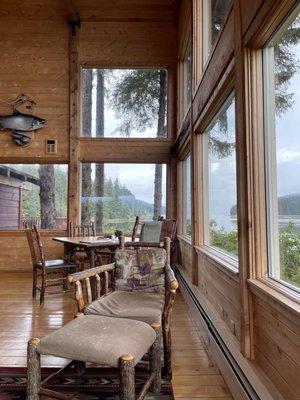 Lodge at Angoon AK. Heavenly place!