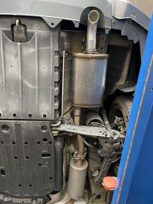 Magnaflow 11225 on 2015 Civic EXL coupe