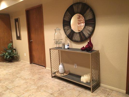 Our Treatment Room Waiting Area.