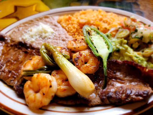 Traditional authentic Carne Asada