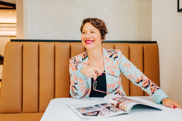 Liz serves as head strategist for the team