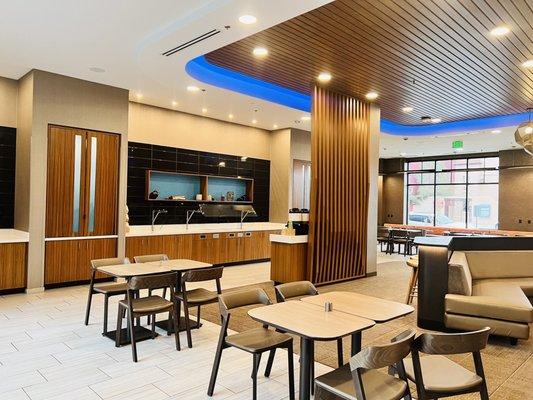 Breakfast area