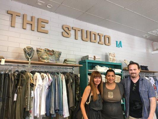 My wife Melissa, Michal, and I after the reconciliation.