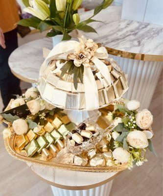 A beautiful gift arrangement.