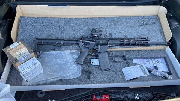 Ruger AR15 556/223.