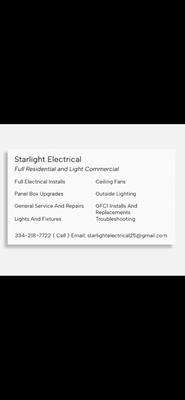Starlight Electrical