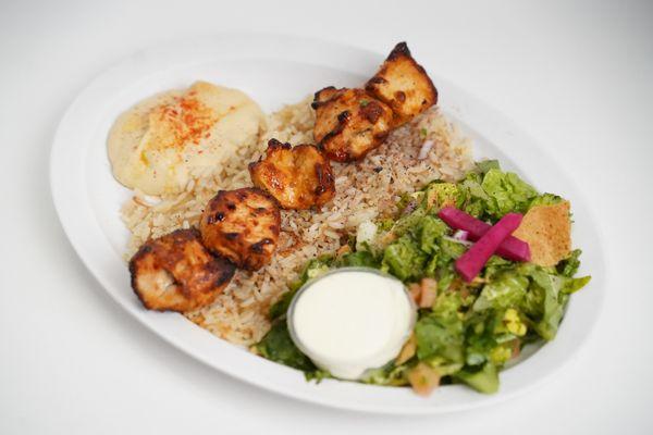 Chicken Kebab plate
#1 most popular dish for 17 years