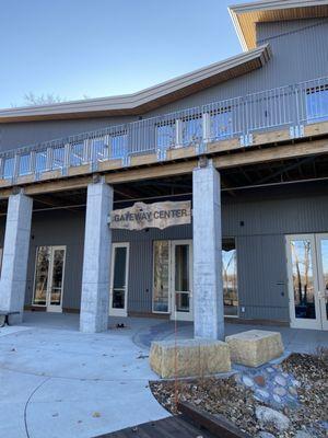 Lower level of center