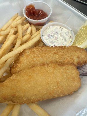 2 pc fish dinner