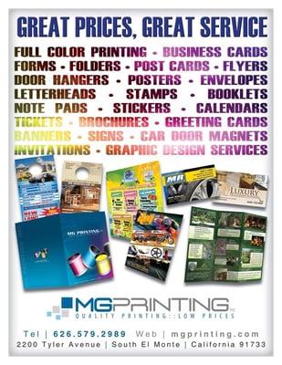 MG Printing