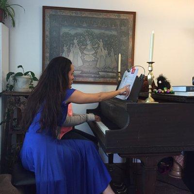 Crystal uses a great teaching technique that includes charm and patience.