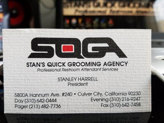 Stan's Quick Grooming Agency