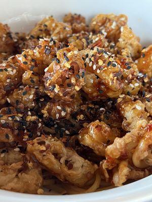 Calamari appetizer! Yum!!!