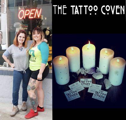 2 best friends and a coven! We love what we do and we love our shop and clients