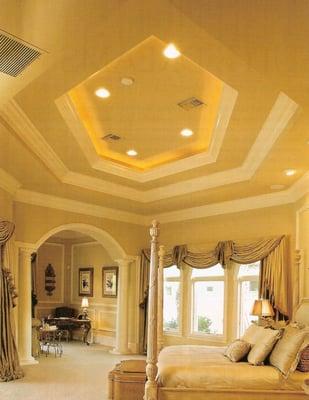 Dining Room Double Tray Ceiling non round