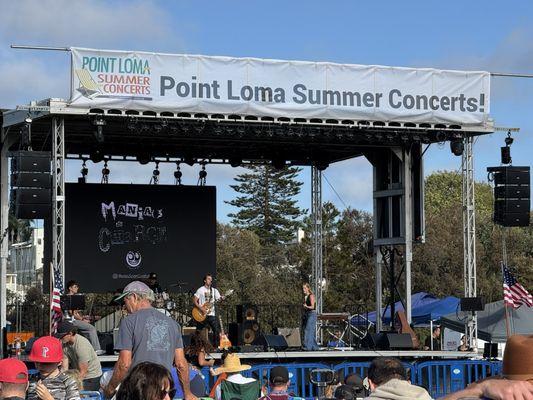 Opening youth band- Maniacs in Charge