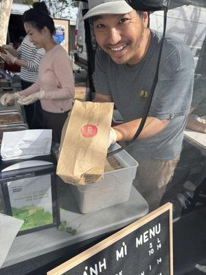 Happy family owned business