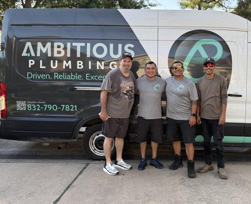 Chris and his team.