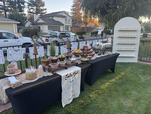 Upgrade to the Rustic theme salsa bar