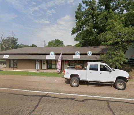 Located at the far right building.