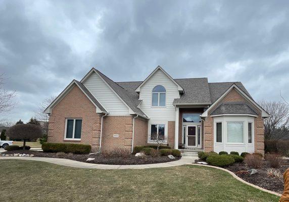 James Hardie siding, after