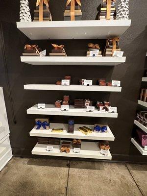 The Shop makes Delicious Handmade Chocolates @ John Kelly Chocolates in Hollywood CA. Dec. 2022