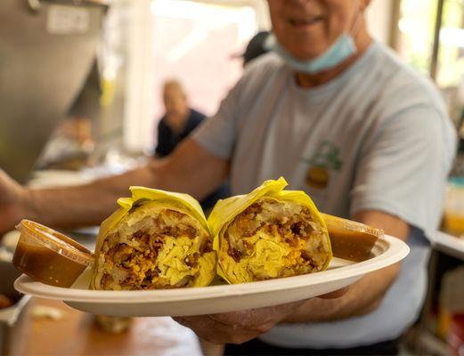 Eat and enjoy eat at Lucky Boy