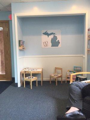 Nice kids activity area