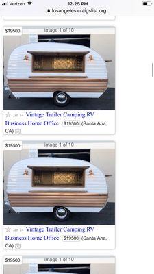 They posted my trailer on Craigslist for-sale! My trailer, My design, I hold the title and it is in my possession.