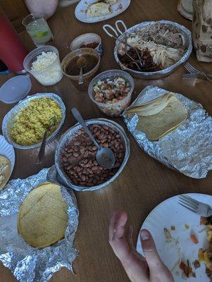 Family combo -$38 It was a great deal