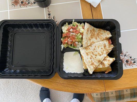 Cheese Quesadilla