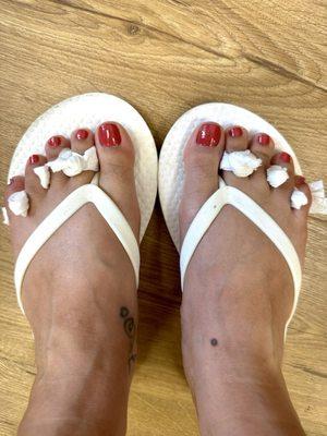 Miriam nail technician work