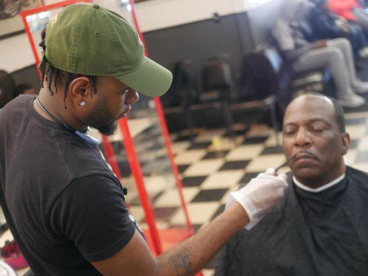 Fades, Shaves ,Afros, Bald, Braids