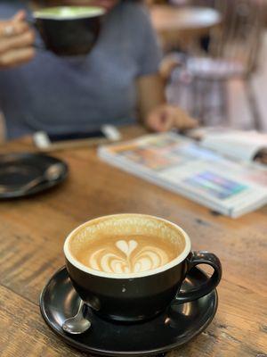 Love this corner coffee shop! I had "the thing" and loved it!!! Also recommend the matcha! IG @torirayy