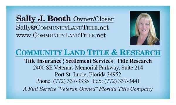 Community Land Title Corporation