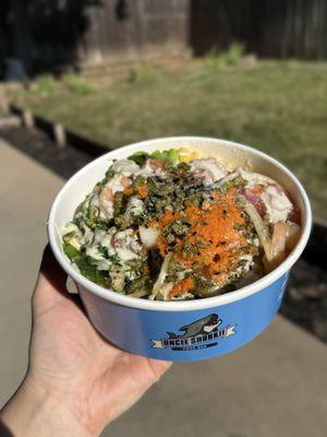 Shrimp and Salmon + tuna